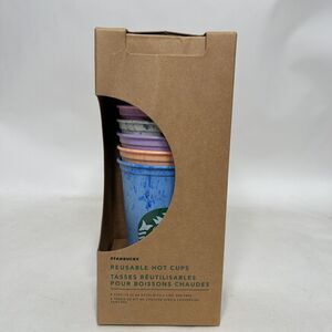 Starbucks Reusable Hot Tumblers Cups 16 Fl. Oz. Set of 6 2019 New